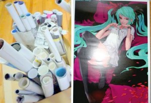 初音ミクポスター 買取